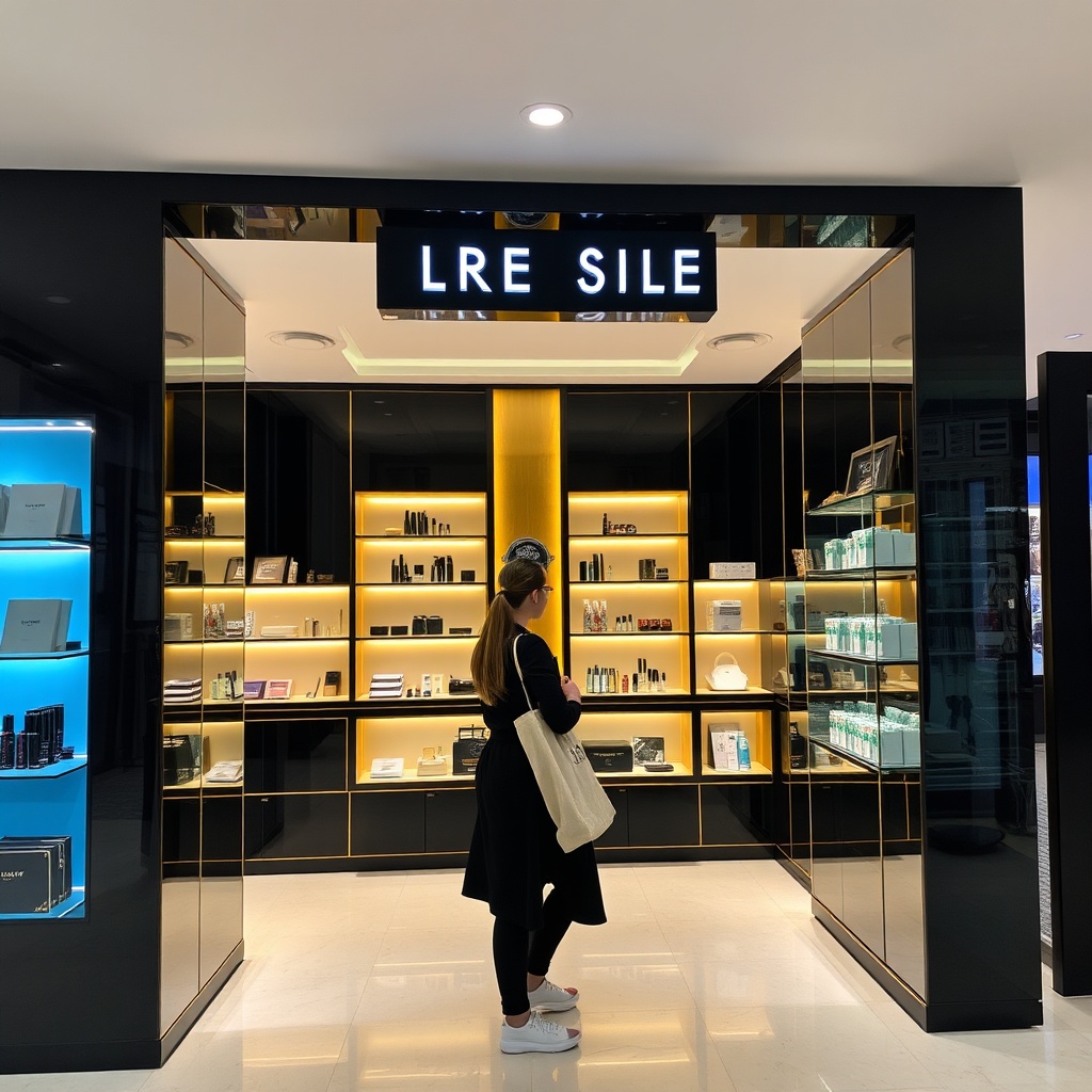 Luxury duty‑free boutique in Dubai Terminal 3 guide showcasing exclusive releases